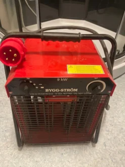 Tradera BYGG-STRÖM 9kW Värmefläkt> Värme