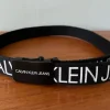 Tradera Calvin Klein jeans bälte/skärp i svart canvas. 86 cm. Fint skick.> Bälten & Skärp