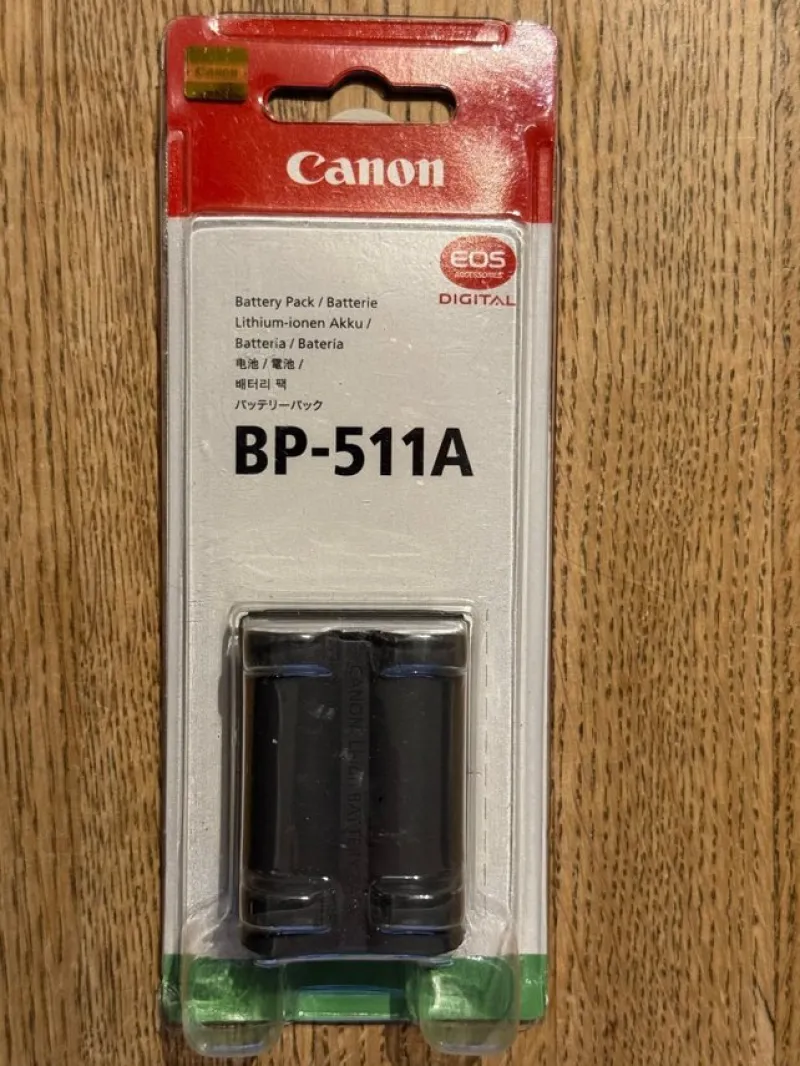 Tradera Canon BP-511A Li-ion Batteri Pack - NYTT^ Kameratillbehör