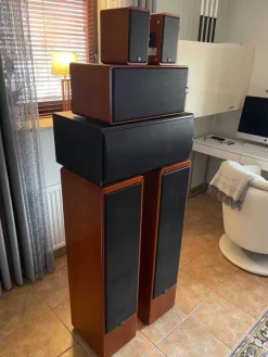 Tradera Canton Ergo RC-L ,2st.R 52 surround+ Ergo CM 52+Subwoofer AS 30, Tara Labs Phase^ Hemmabio