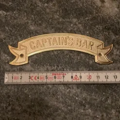 Tradera Skyltar<CAPTAIN’S BAR Skylt