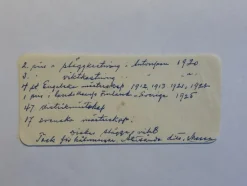 Tradera Carl-Johan ”Massa” Lind. OS-medaljör 1920.^ Autografer