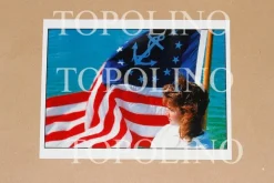 Tradera Carola Häggkvist Miami Florida USA Navy flagga 1986 foto fotografi^ Fotokonst