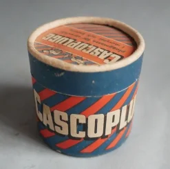 Tradera Varuförpackningar<Cascoplugg , Gammal Pappburk