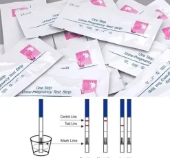 Tradera CE märkta! 5 st Supertidiga Graviditetstester> Amning & Graviditet