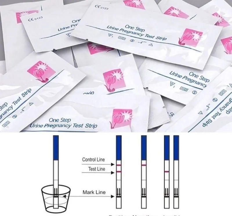 Tradera CE märkta! 5 st Supertidiga Graviditetstester> Amning & Graviditet