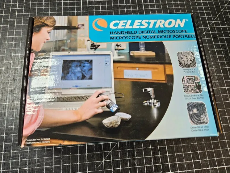 Tradera Celestron Handheld Digital Microscope^ Mikroskop