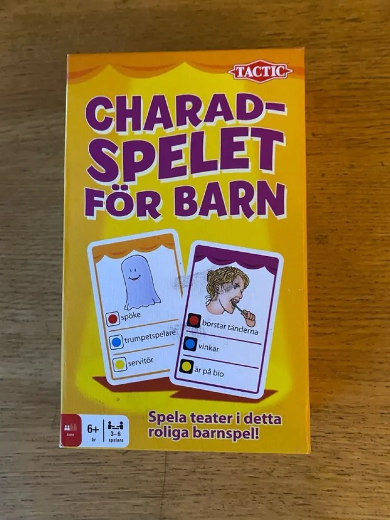 Tradera Charad-Spelet för Barn - Tactic> Barnspel & Pussel