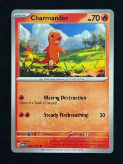 Tradera Samlarbilder<Charmander 004/165 - Pokémon TCG: Scarlet & Violet 151