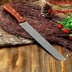 Tradera Chef Knife Stainless Steel Kitchen Dining Slicing Watermelon Fish Meat Sushi New^ Hushållsartiklar