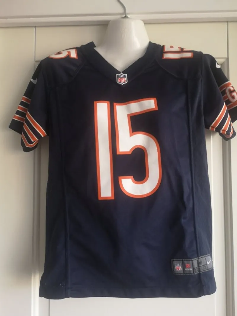 Tradera Amerikansk Fotboll<Chicago Bears NFL Marshall 15 one field T-shirt strl.M