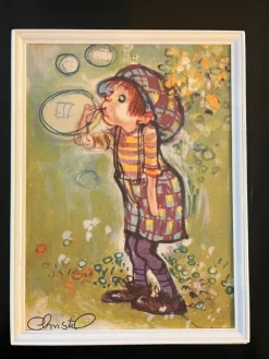 Tradera Christel Marott tavla - lågt utropspris !> Kuriosa