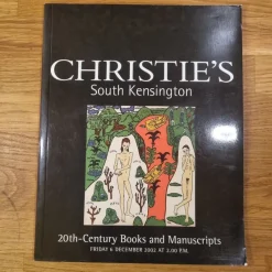 Tradera Christie's: 20th-Century Books and Manuscripts 6 Dec 2002 (Tolkien)> Övriga Böcker & Tidningar