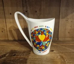 Tradera Churchill Sir Roger Moore Unicef Mugg i fantastik design unik !> Keramik & Porslin, Utländskt