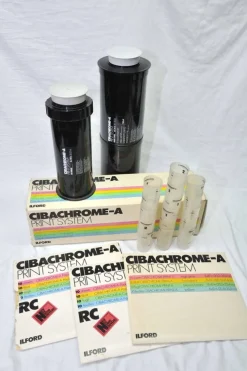 Tradera Cibachrome Framkallningstrummor och Fotopapper^ Fotoframkallning & Mörkrum