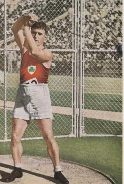 Tradera Olympia<Cigarette Picture Card Olympics 1932-Hammer throwing