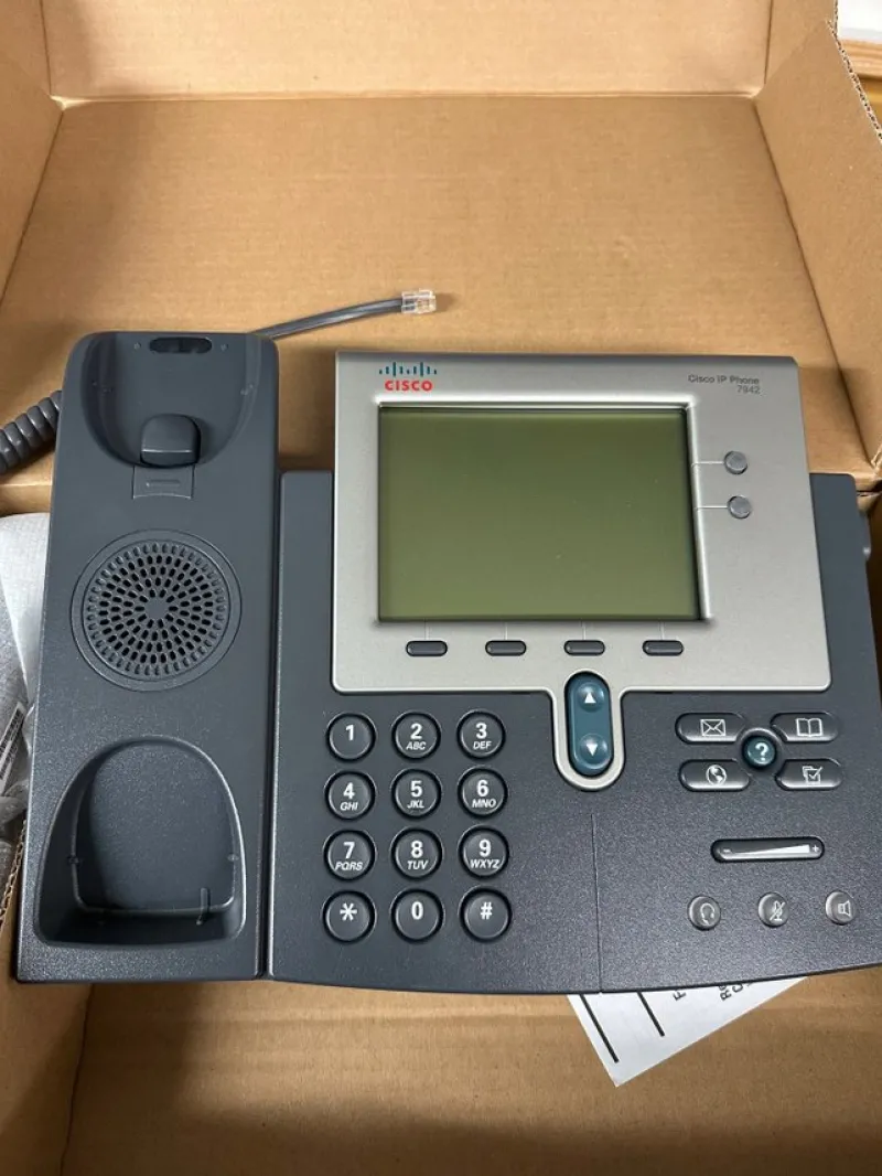 Tradera Fast Telefoni<Cisco IP-telefon 7942