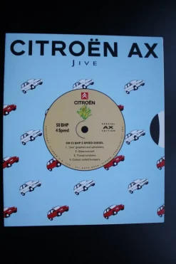 Tradera Citroën AX Jive Broschyr, England> Fordonslitteratur