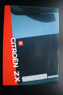 Tradera Citroën ZX Allure, Nederländerna> Fordonslitteratur