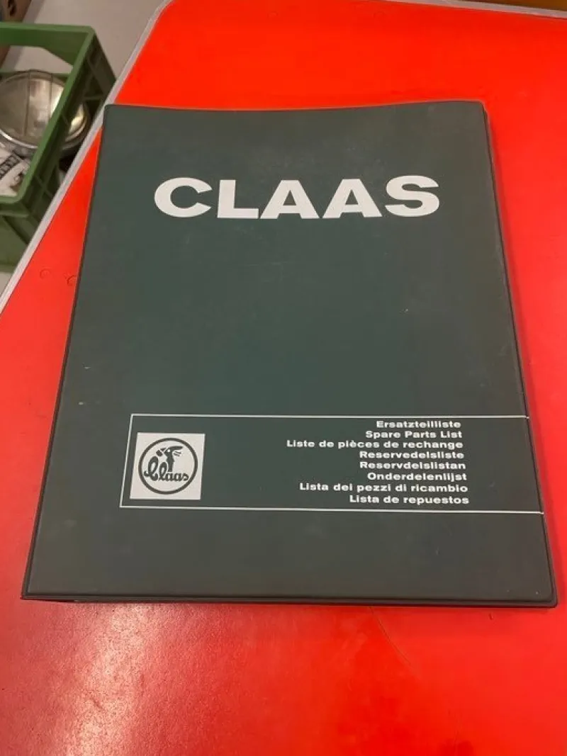 Tradera Claas Senator sködetröska reservdelskatalog^ Jordbruksmaskiner
