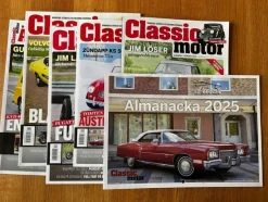 Tradera Classic Motor Almanacka 2025 + 5 nummer Classic Motor från år 2024 och 2025> Tidskrifter