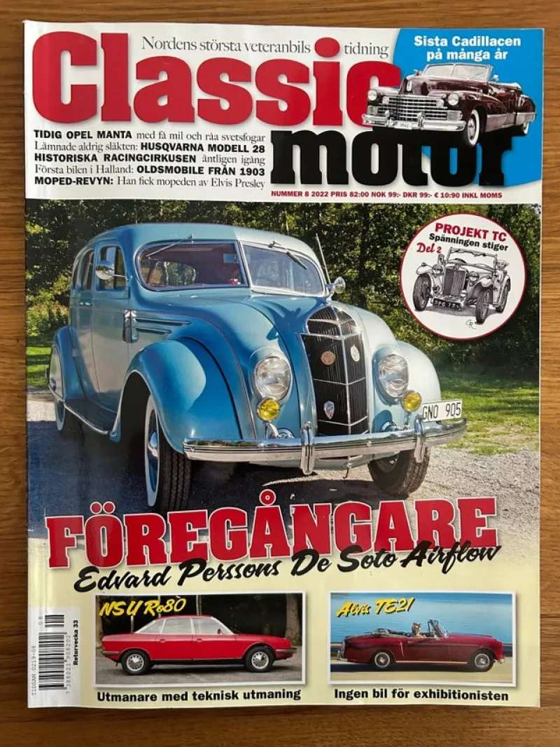 Tradera Classic Motor nr 8, 2022> Tidskrifter