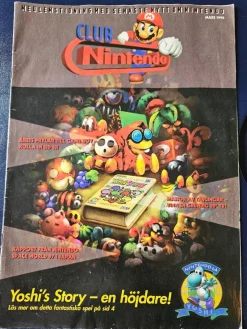 Tradera Litteratur & Merchandise<Club Nintendo Mars 1998 Tidning