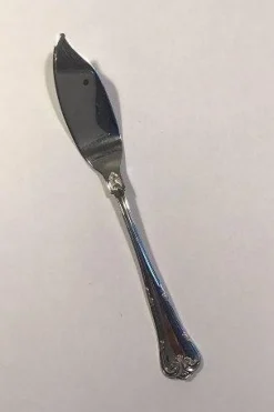 Tradera Cohr Herregaard Sølv Fiskekniv> Silver