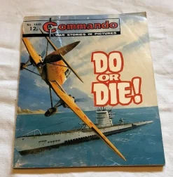 Tradera Comando No. 1446. Engelsk text. BRA SKICK> Serier Övriga Världen