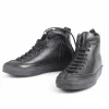 Tradera Damskor<Coming Soon ladies black leather sneakers with lace-up/zip fastening-EU 36-UK 3