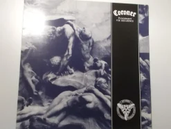 Tradera CORONER - Punishment for decadence, LP omslag Noise International Tyskland 1988^ Skivomslag
