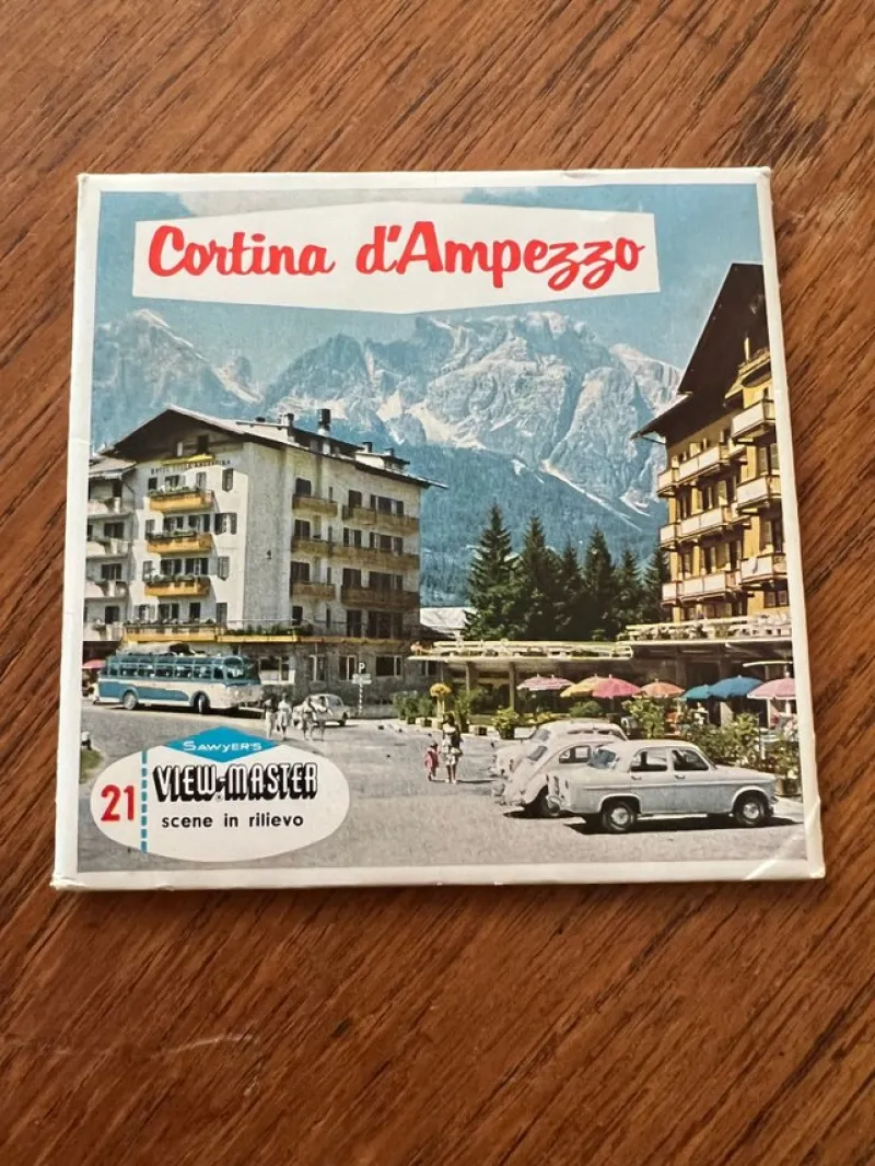 Tradera Cortina, View-Master stereobilder^ Miniatyroptica