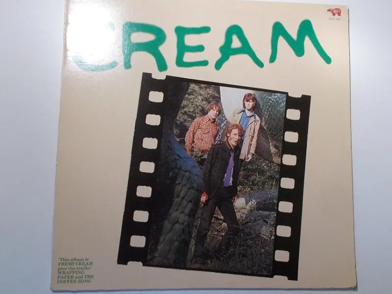 Tradera CREAM - S/T (1966) LP omslag RSO Kanada^ Skivomslag