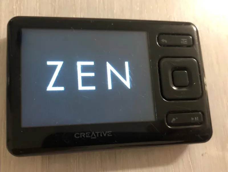 Tradera Creative Zen MP3-spelare Fm radio^ Mp3 & Mp4-spelare