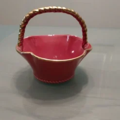 Tradera Crown Devon Keramik Korg med Handtag^ Inredningsdetaljer