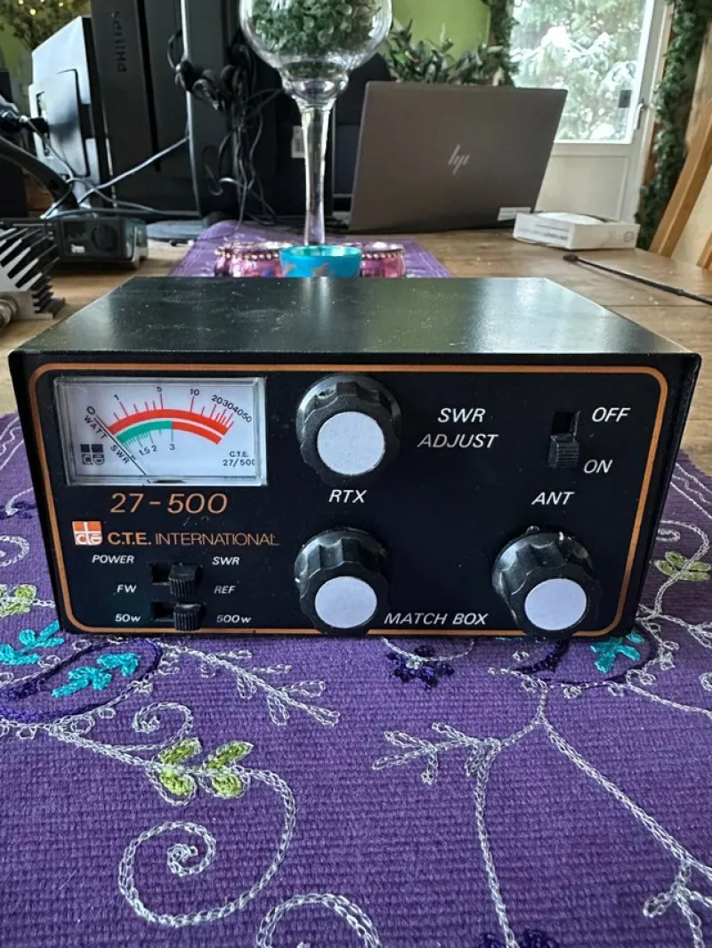 Tradera C.T.E. International 27-500 Matchbox^ Amatörradio