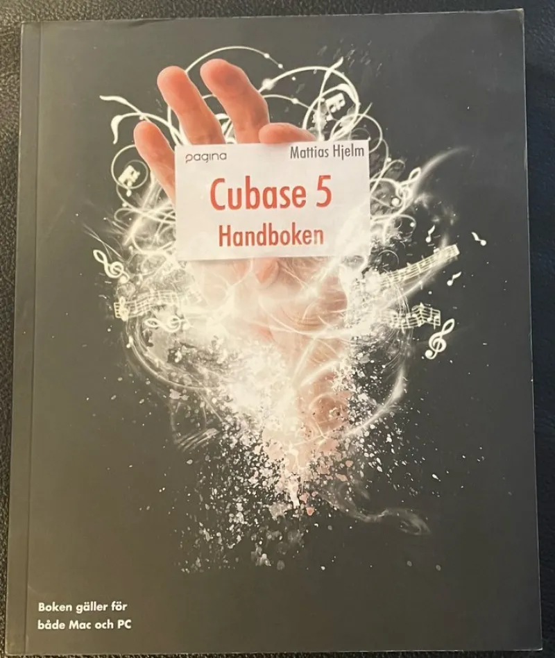 Tradera Cubase 5 Handboken - Mattias Hjelm^ Studio & Scenutrustning