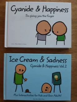 Tradera Cyanide & Happiness vol 1 + 2 i nära nyskick !> Serier Övriga Världen
