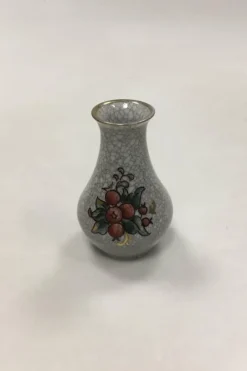 Tradera Dahl Jensen Lille Krakelè vase No 37> Antikviteter