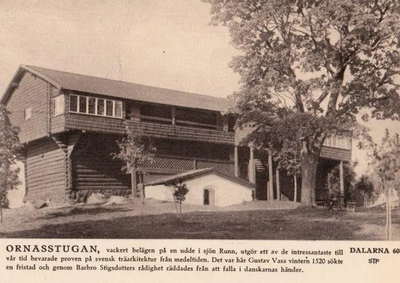 Tradera Svenska Landskap<Dalarna. ORNÄSSTUGAN (17436)