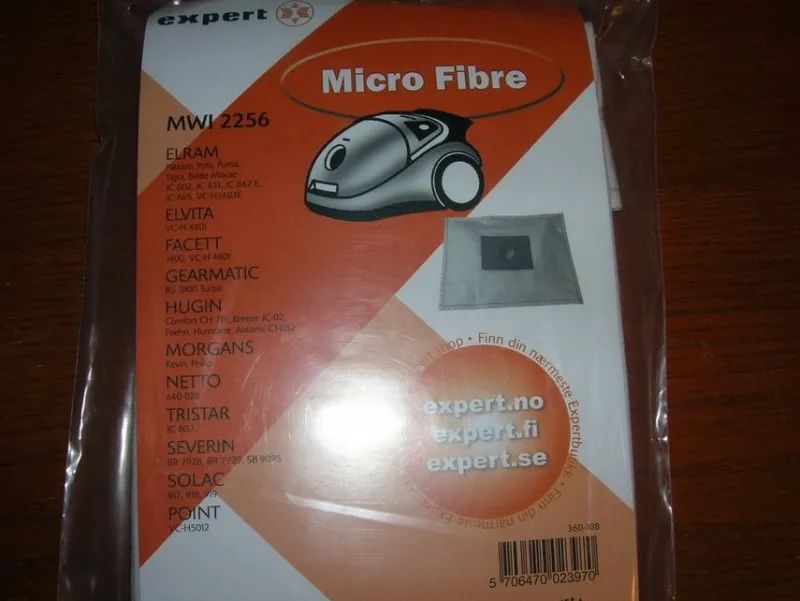 Tradera Dammsugarpåsar 2256 Elram, Hugin, Severin Facett mfl 2-pack^ Hushållsmaskiner