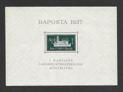 Tradera Danzig block 1 postfriskt^ Europa