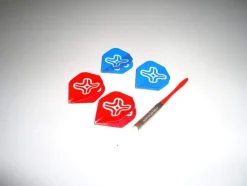 Tradera Dart<Dart Flights 4 st med 1 st Dart shaft pilkastning dart sport bar pub