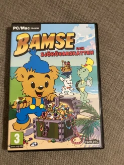 Tradera Datorspel<Dataspel | Bamse och sjörövarskatten | retro Mac / pc nostalgi spel