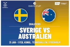 Tradera Davis Cup: Sverige vs Australien - ungdomsbiljett 31/1> Sportevenemang