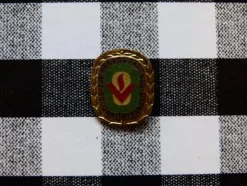 Tradera Militära Samlarsaker<DDR, Volks solidarität i Guld.