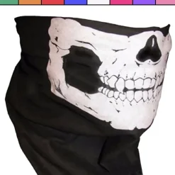 Tradera Dödskallemask - Paintball - Scarf - Bandana - Halsduk - Skidmask^ Maskeradkläder