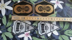 Tradera Klistermärken & Stickers<Dekal dekaler Crescent MCB Monark 4 st