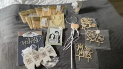 Tradera Dekoration och askar för bröllop^ Bröllopsdukning & Dekorationer