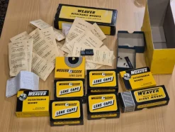 Tradera Jakt<Delar mm till kikarsikte WEAVER Från ett gammalt lager.